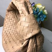 Bottega Veneta Jodie bag in beige intrecciato-woven lambskin leather 40x48x16 cm - 2
