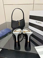 Aquazzura Tequila sandals in white heel 7.5 cm - 5