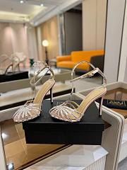 Alevì Satin Embellished Penelope Heeled Sandals 10.5 cm - 3
