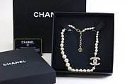 Chanel Pearl Necklace CC Women's Necklace in White - 3