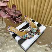 Aquazzura studded sandals in a multi-colored finish - 6