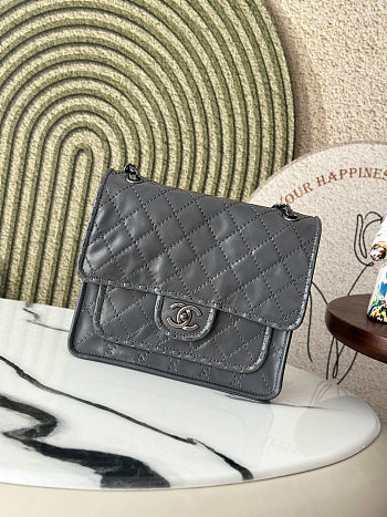Chanel Classic Flap bag in a mini size and lambskin leather 26*11*23cm
