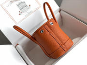 Hermes Orange Neo Garden 23 Bag 23x16x10 cm - 6