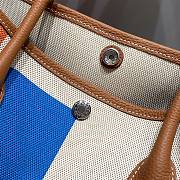 Hermès Toile canvas Garden Party tote bag size 30 - 6