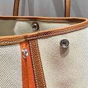 Hermès Toile canvas Garden Party tote bag size 30 - 3