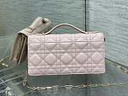 Dior My Dior Mini Bag in Rose Soupir Cannage lambskin size 21 cm - 6