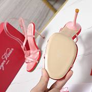 Roger Vivier women's pink ankle strap sandals 9cm - 6
