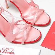 Roger Vivier women's pink ankle strap sandals 9cm - 2