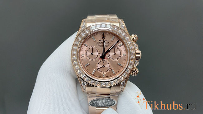 Rolex Cosmograph Daytona 126595TBR Black and Diamond watch - 1
