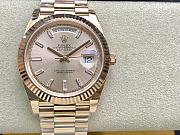 Rolex Day-Date 40 Champagne Dial Diamond watch - 1