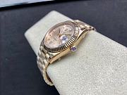 Rolex Day-Date 40 Champagne Dial Diamond watch - 6