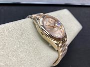 Rolex Day-Date 40 Champagne Dial Diamond watch - 5