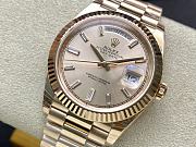 Rolex Day-Date 40 Champagne Dial Diamond watch - 3