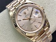Rolex Day-Date 40 Champagne Dial Diamond watch - 2