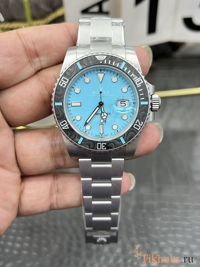 Rolex Submariner 40mm Tiffany Blue Dial watch - 1