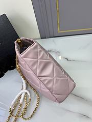 Prada Re-Edition 1995 Chaîne medium tote bag in light pink 25x24x5cm - 6