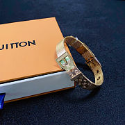 Louis Vuitton mesh bracelet with a belt buckle closure - 3