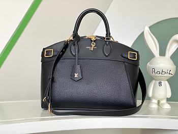 Louis Vuitton Vendôme MM bag in black Taurillon and calfskin leather 36×29×15cm