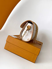 Louis Vuitton Pochette Camille bag in the Monogram Dune coated canvas 11x6x20.5 cm - 6