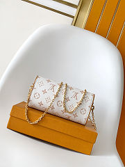 Louis Vuitton Pochette Camille bag in the Monogram Dune coated canvas 11x6x20.5 cm - 5