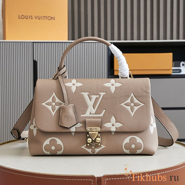 Louis Vuitton Madeleine MM bag in Bicolor Monogram Empreinte leather 30x19.5x11 cm - 1