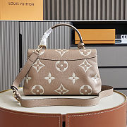 Louis Vuitton Madeleine MM bag in Bicolor Monogram Empreinte leather 30x19.5x11 cm - 4