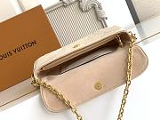 Louis Vuitton Wallet On Chain Ivy bag in cream 23.5x12x4.3 cm - 3