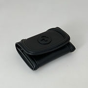 Gucci Blondie leather card case in black color 11x9 cm - 5