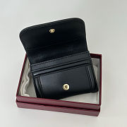 Gucci Blondie leather card case in black color 11x9 cm - 4