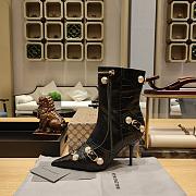 Balenciaga Cagole 90mm ankle boots in black heel 9 cm - 5