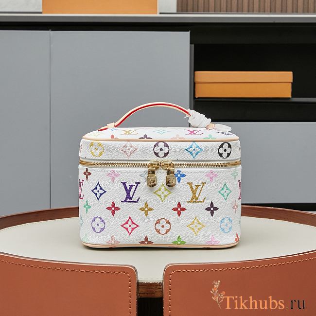 Louis Vuitton x Takashi Murakami Nice Nano vanity bag 20 x 13.5 x 12cm - 1