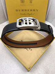 Burberry TB reversible leather belt 35 mm - 1