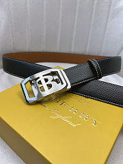 Burberry TB reversible leather belt 35 mm - 6