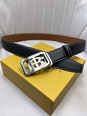 Burberry TB reversible leather belt 35 mm - 3
