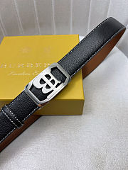 Burberry TB reversible leather belt 35 mm - 4