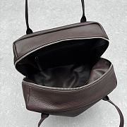 Row Henri bag in brown 30×16×24 cm - 4