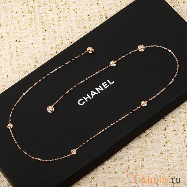 Chanel Les Infinis de Camélia transformable long necklace - 1