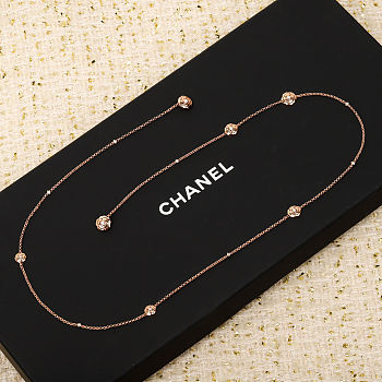 Chanel Les Infinis de Camélia transformable long necklace