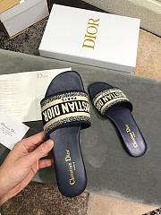 Christian Dior Dway slides in deep blue - 6
