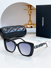 Chanel 5422B Square Acetate Sunglasses - 2