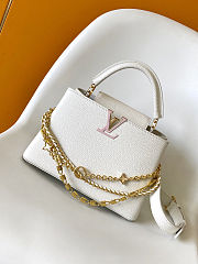 Louis Vuitton Capucines BB handbag Taurillon leather with accessory 27x17.3x9 cm - 1