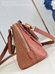 Louis Vuitton Alma BB in Monogram Empreinte leather in brown 23x17x11cm - 5
