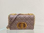 Christian Dior Small Bag Calfskin Cannage Caro In Taupe Color Size 20 cm - 1