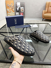 Dior Aqua mules in Dior Oblique jacquard - 5
