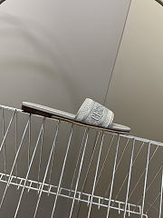 Christian Dior Dway slides in gray - 4