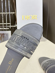 Christian Dior Dway slides in gray - 2