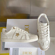 Christian Dior Star sneakers in white calfskin and suede calfskin - 1