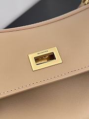 Balenciaga Rodeo Mini leather handbag in latte 29x20x10cm - 6