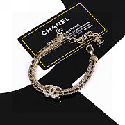 Chanel gold tone link bracelet - 1