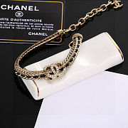 Chanel gold tone link bracelet - 3